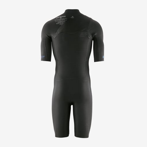 Patagonia Regulator Lite 1mm Men's Front-Zip Short Sleeve Spring Wetsuit 2025 - Black
