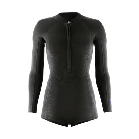 Patagonia R1 Lite Yulex 1mm Womens Long-Sleeved Spring Jane Wetsuit - Black