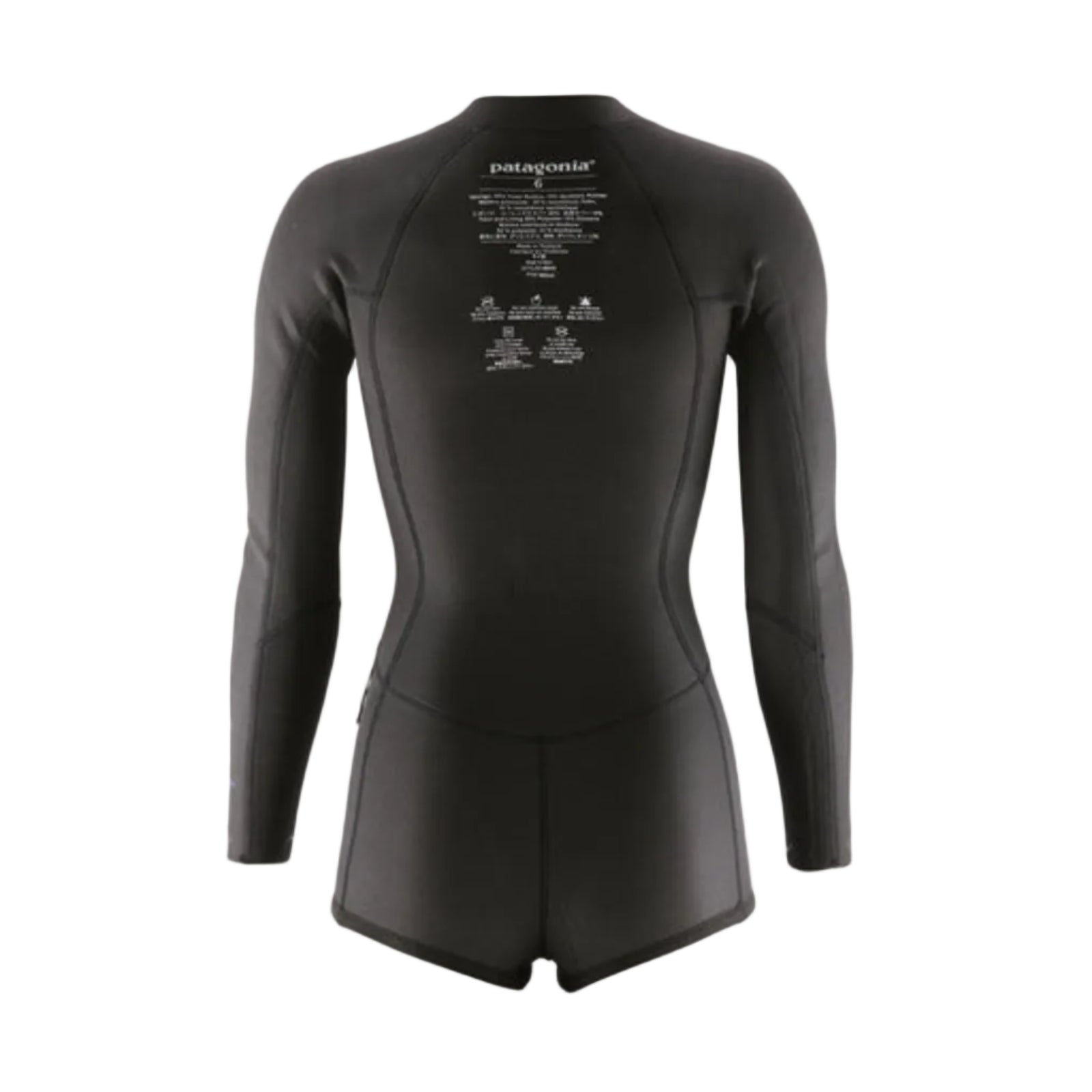Patagonia R1 Lite Yulex 1mm Womens Long-Sleeved Spring Jane Wetsuit - Black