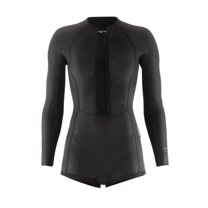 Patagonia R1 Lite Yulex 1mm Womens Long-Sleeved Spring Jane Wetsuit - Black