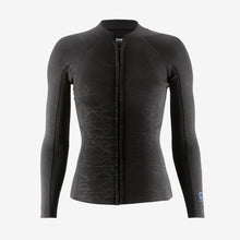 Patagonia R1 Lite Yulex Womens Front  Zip Wetsuit  Top- Black - Front
