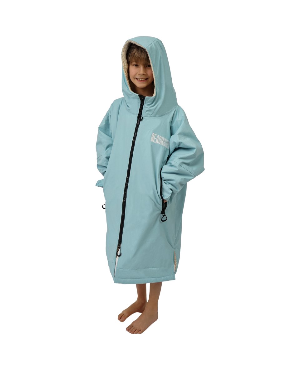 Beachbum Brobe Kids Changing Robe - Air Blue