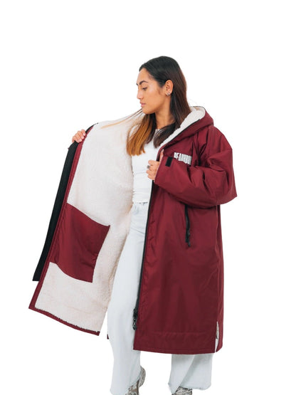 Beachbum Brobe Changing Robe - Rich Burgundy