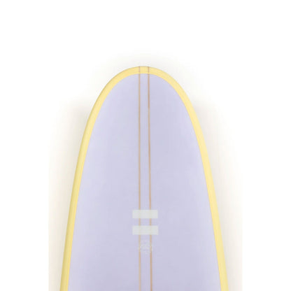 Indio Endurance Mid Length Surfboard - Cream Lilac