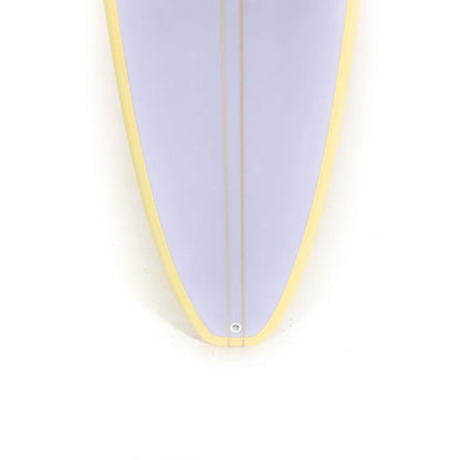 Indio Endurance Mid Length Surfboard - Cream Lilac
