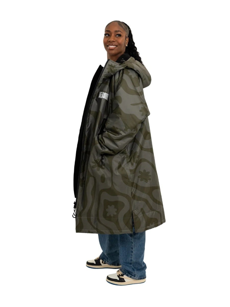 Beachbum Brobe Changing Robe - Olive Green