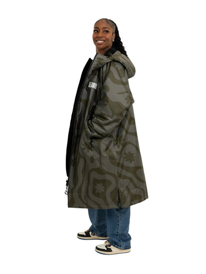 Beachbum Brobe Changing Robe - Olive Green