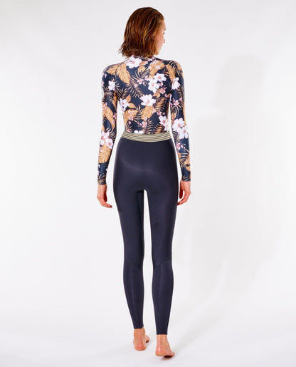 Rip Curl G-Bomb 2mm Front Zip Women's Wetsuit 2023 - Black / Gold