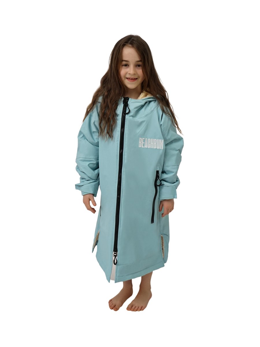 Beachbum Brobe Kids Changing Robe - Air Blue