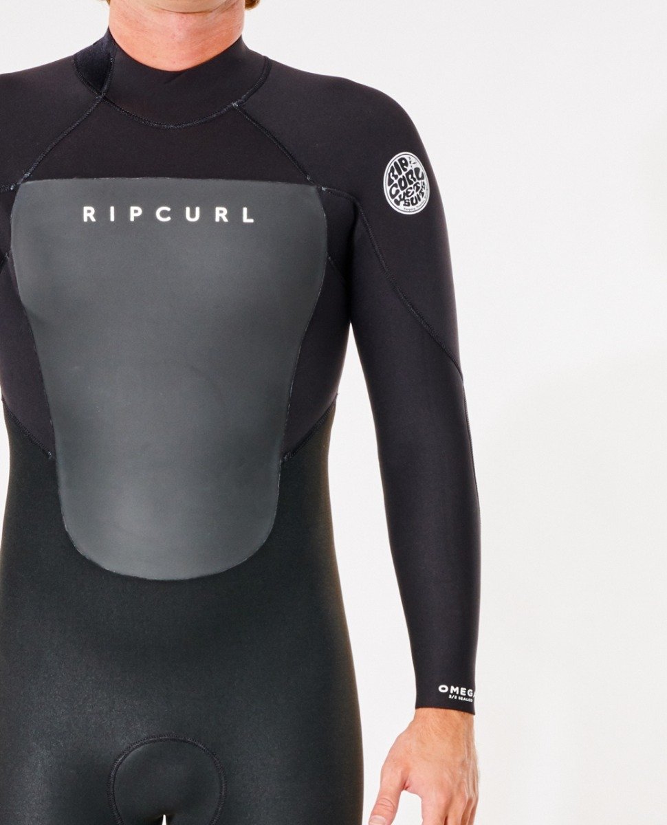 Rip Curl Omega 5/3mm Back Zip Men's Wetsuit 2023 - Black