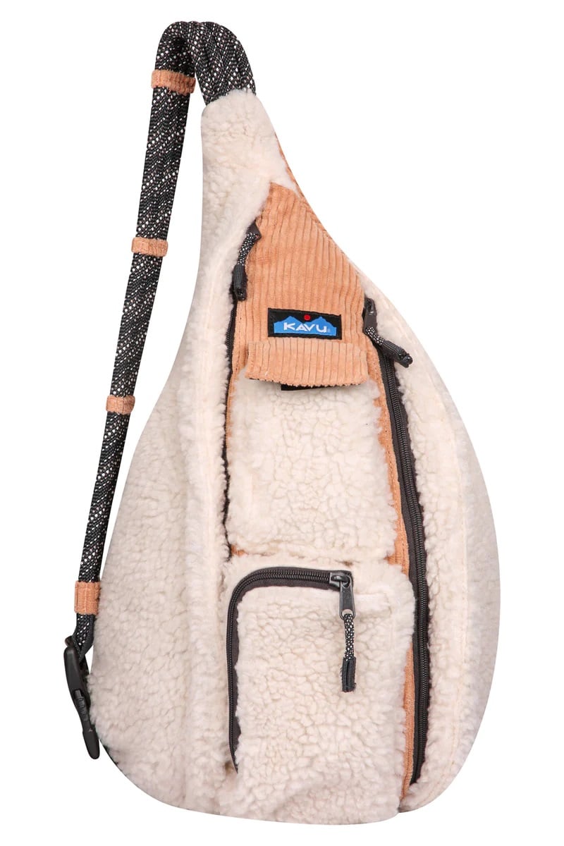 Kavu Rope Snug Crossbody Bag in Blush Cloud