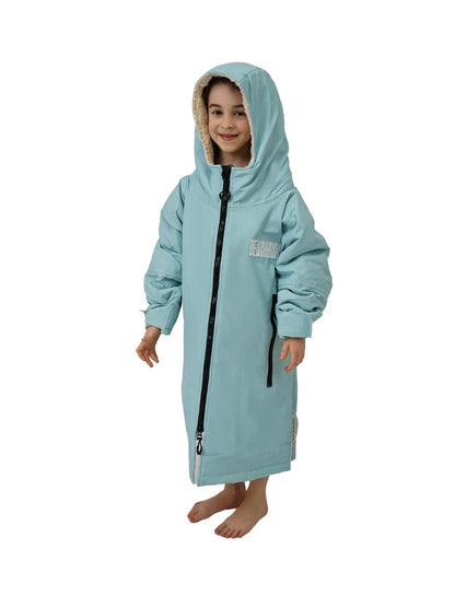 Beachbum Brobe Kids Changing Robe - Air Blue