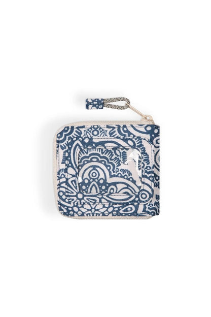 Kavu Zip Around Wallet - Divine Damask