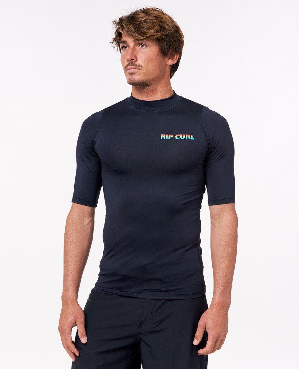 Rip Icons Perf Sun Top - Black