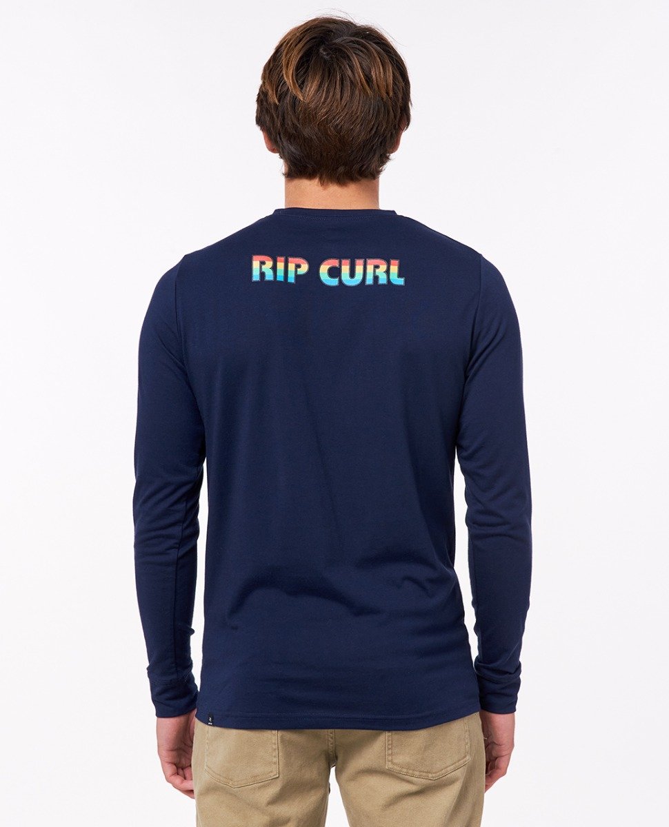 Rip Curl Icons Of Surf L/Sleeve UV Tee - Navy