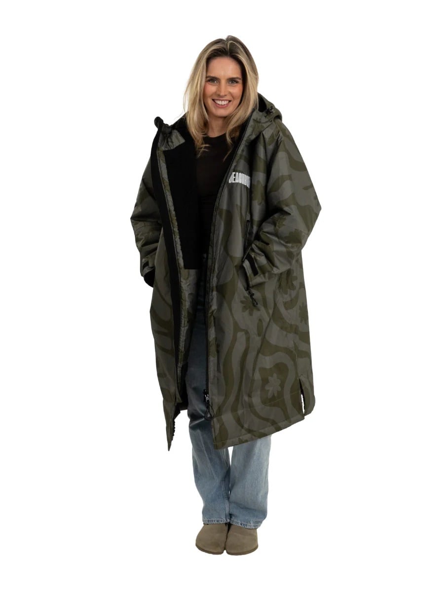 Beachbum Brobe Changing Robe - Olive Green