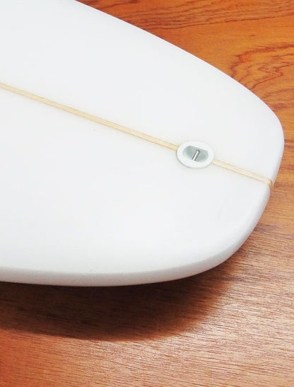 Rebel Ezerider Surfboard - White - Tail