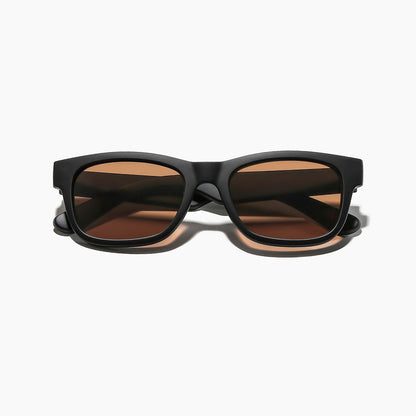 Ritual Vision Bad Habit Sunglasses - Matte Black / Bronze Polarised