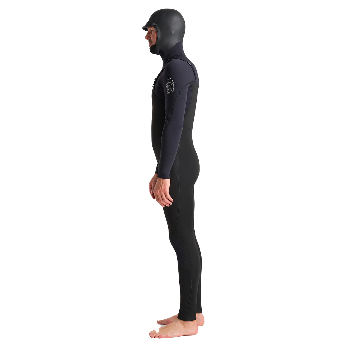 C-Skins Session 5/4/3mm Chest Zip Wetsuit - Black/Black/White - Buy online today