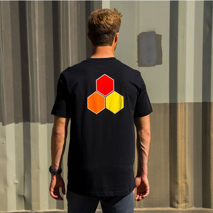 Channel Island Classic Hex Men's Short Sleeve Tee - Black