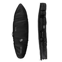 Creatures Of Leisure Shortboard Triple DT2.0 Board Bag - Black Silver