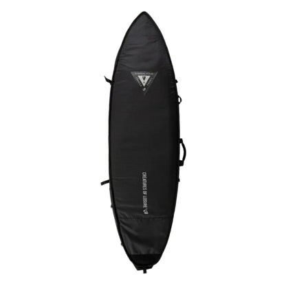 Creatures Of Leisure Shortboard Triple DT2.0 Board Bag - Black Silver