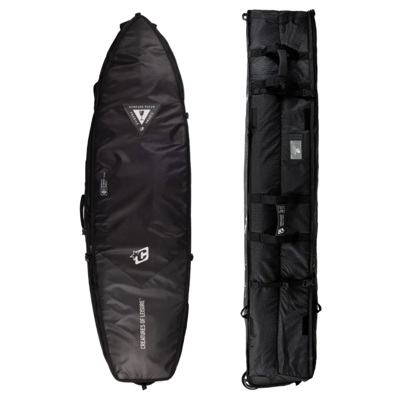 Creatures Of Leisure Shortboard Multi Tour Wheely DT2.0 - Black Silver