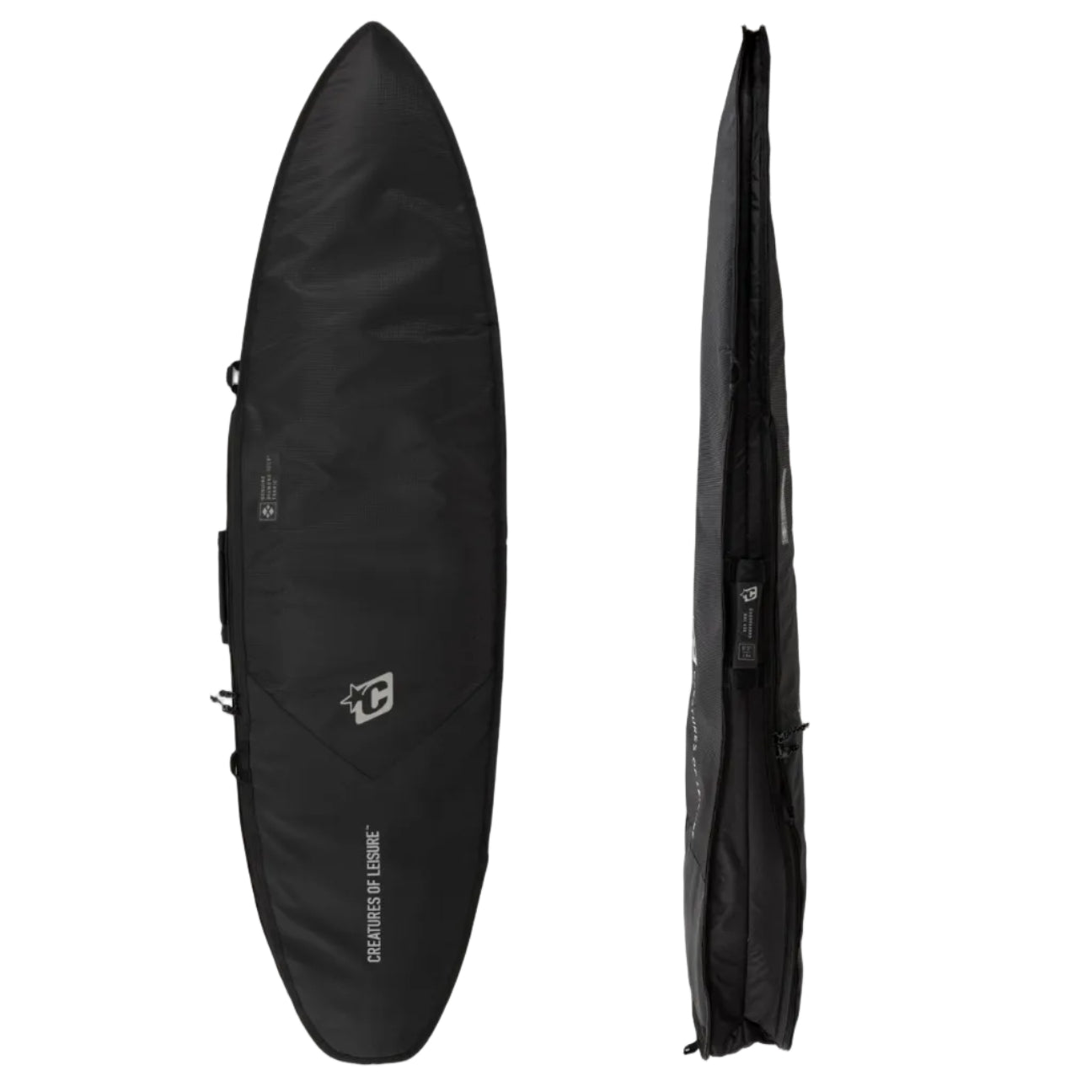 Creatures Of Leisure Shortboard Quad Wheely DT2.0 - Black Silver
