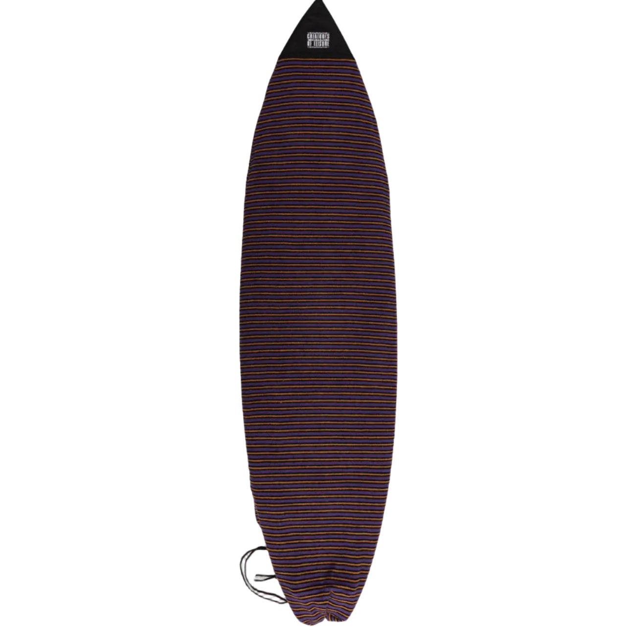 Creatures Of Leisure Shortboard Reliance Sox - Purple Black Stripe