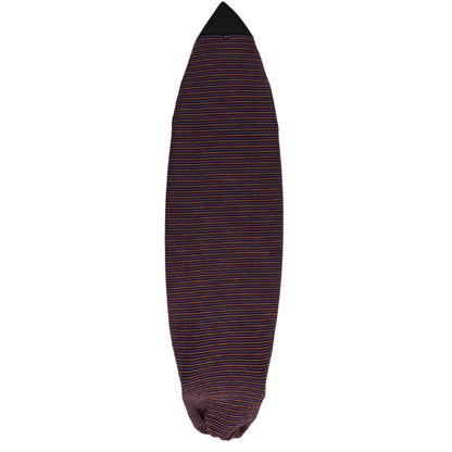 Creatures Of Leisure Shortboard Reliance Sox - Purple Black Stripe