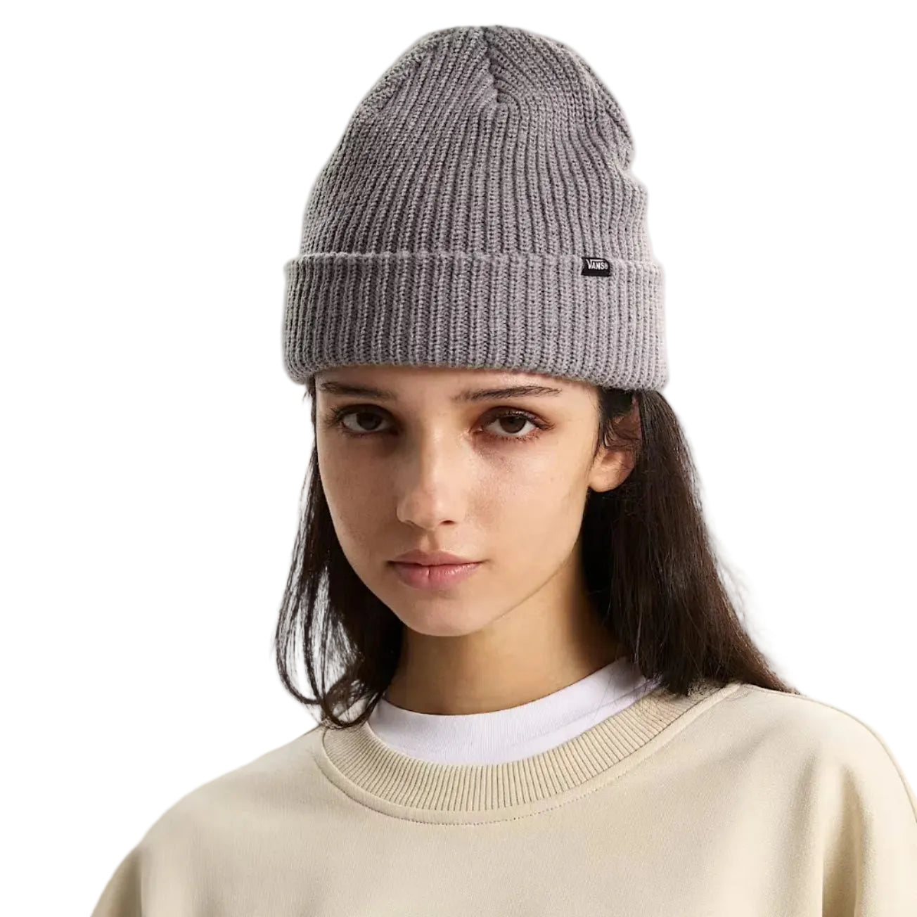 Vans Core Basic Cuff Beanie - Heather Grey