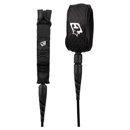 Creatures Of Leisure Reliance 2.0 Lite Duty 6ft Leash - Black silver