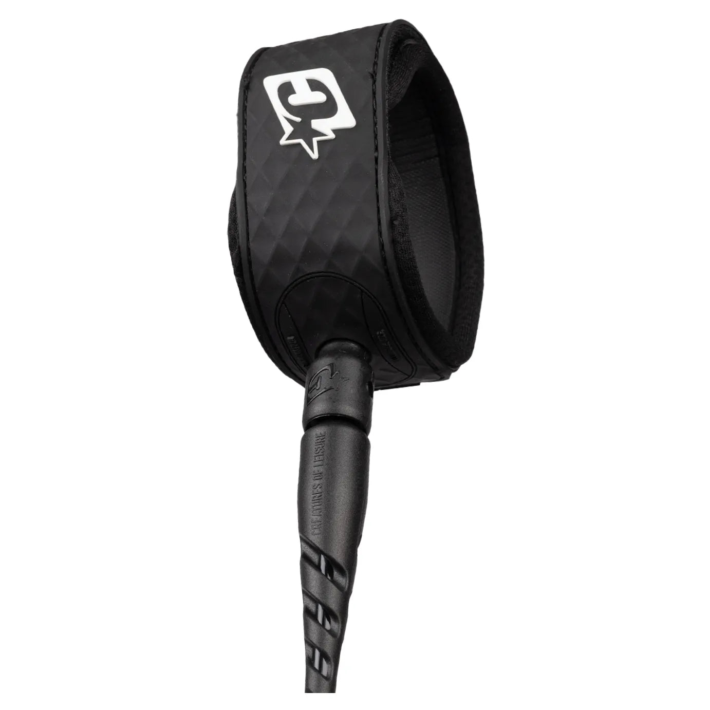 Creatures Of Leisure Reliance 2.0 Lite Duty 6ft Leash - Black silver