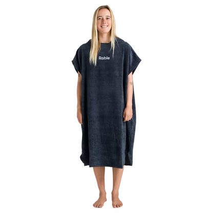 Robie Robes Original Short Sleeve Changing Towel - India Ink