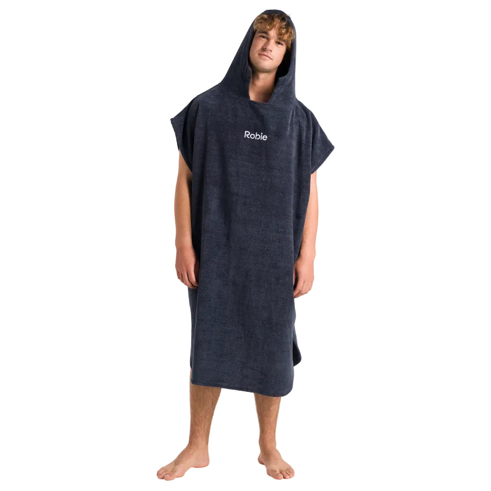Robie Robes Original Short Sleeve Changing Towel - India Ink