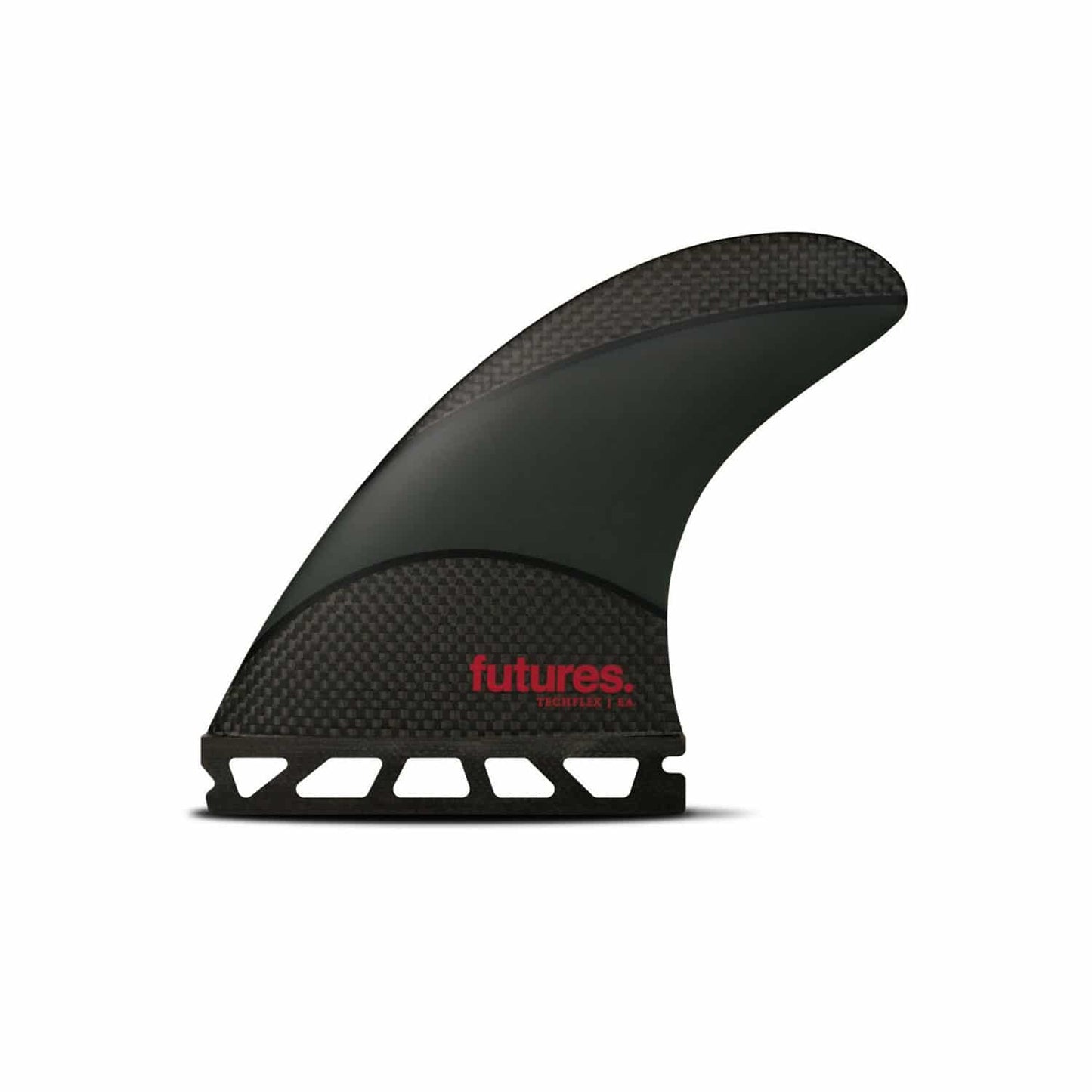 Futures EA Techflex Thruster Fins - Black/Grey