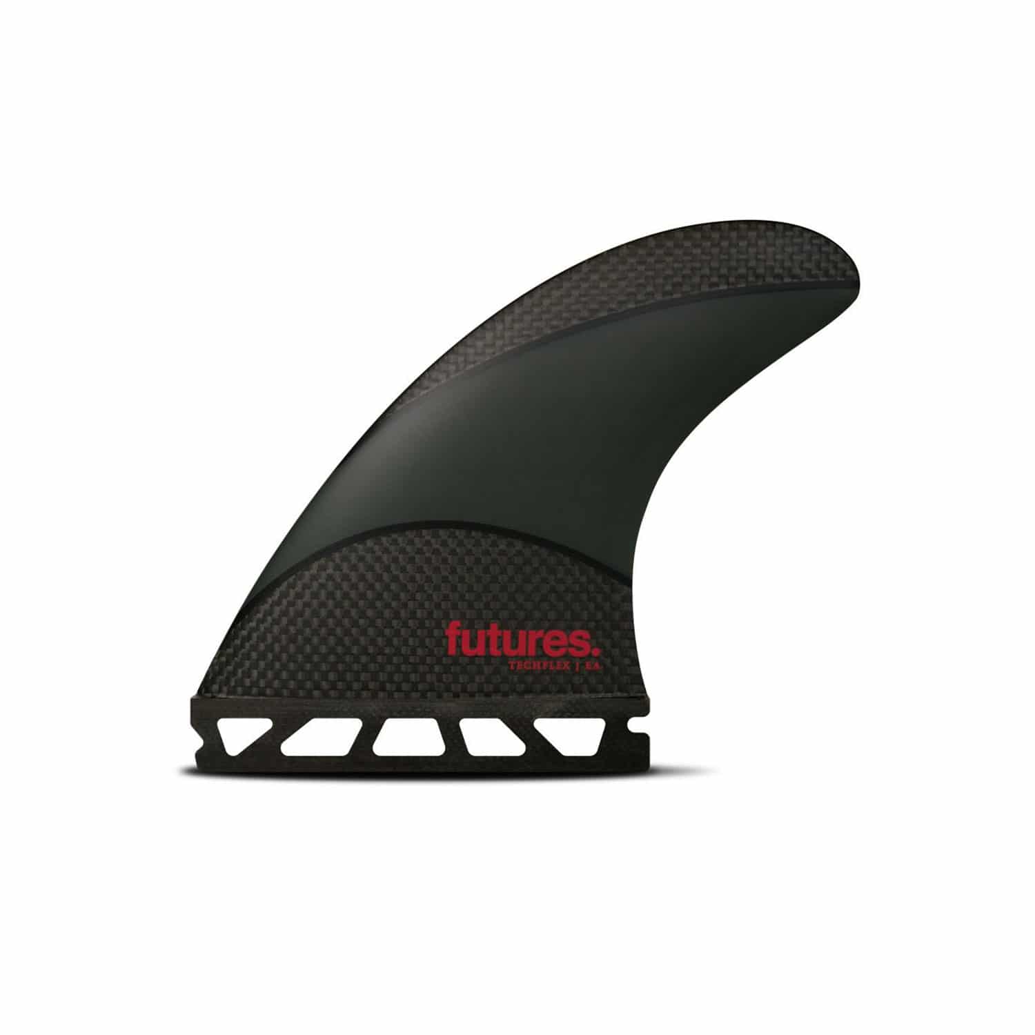 Futures EA Techflex Thruster Fins - Black/Grey