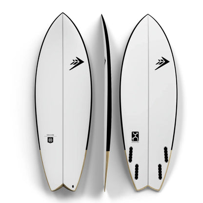 Firewire Seaside Helium Futures Surfboard - White