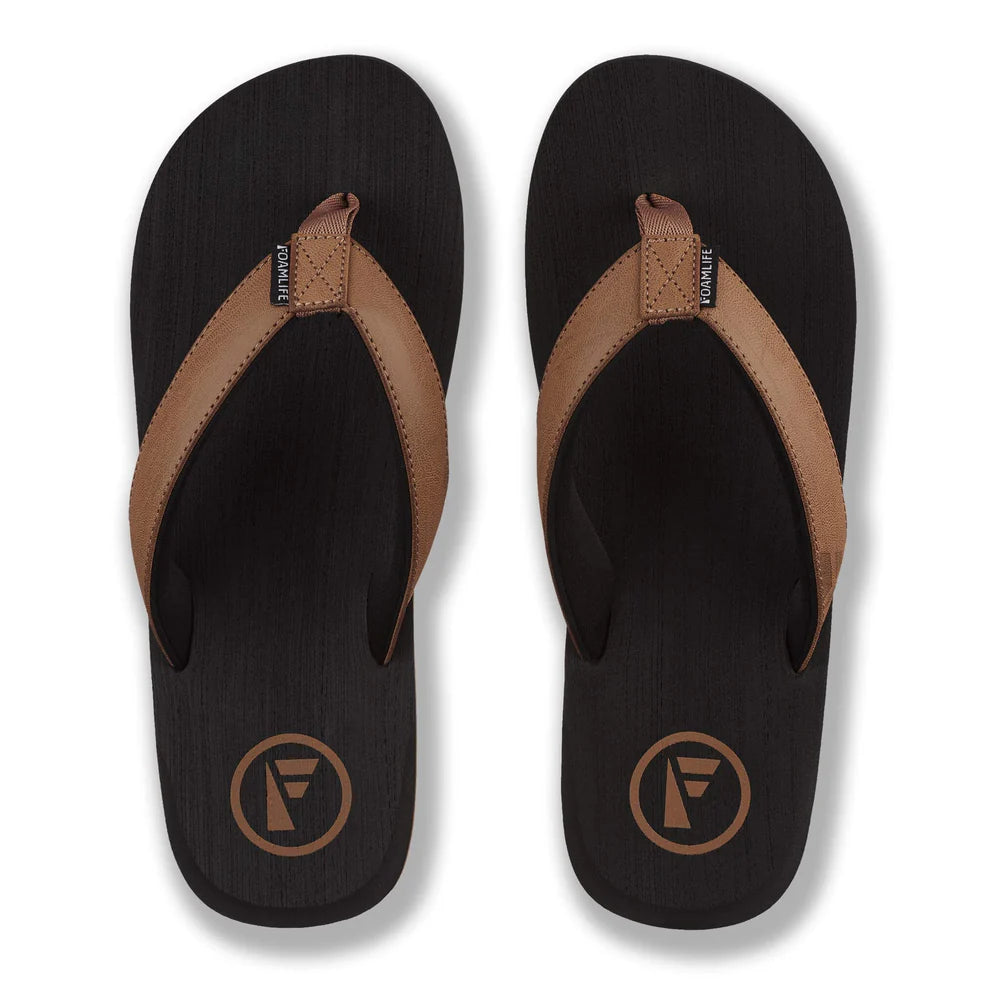 Foamlife Seales Men's Flip-Flops - Black