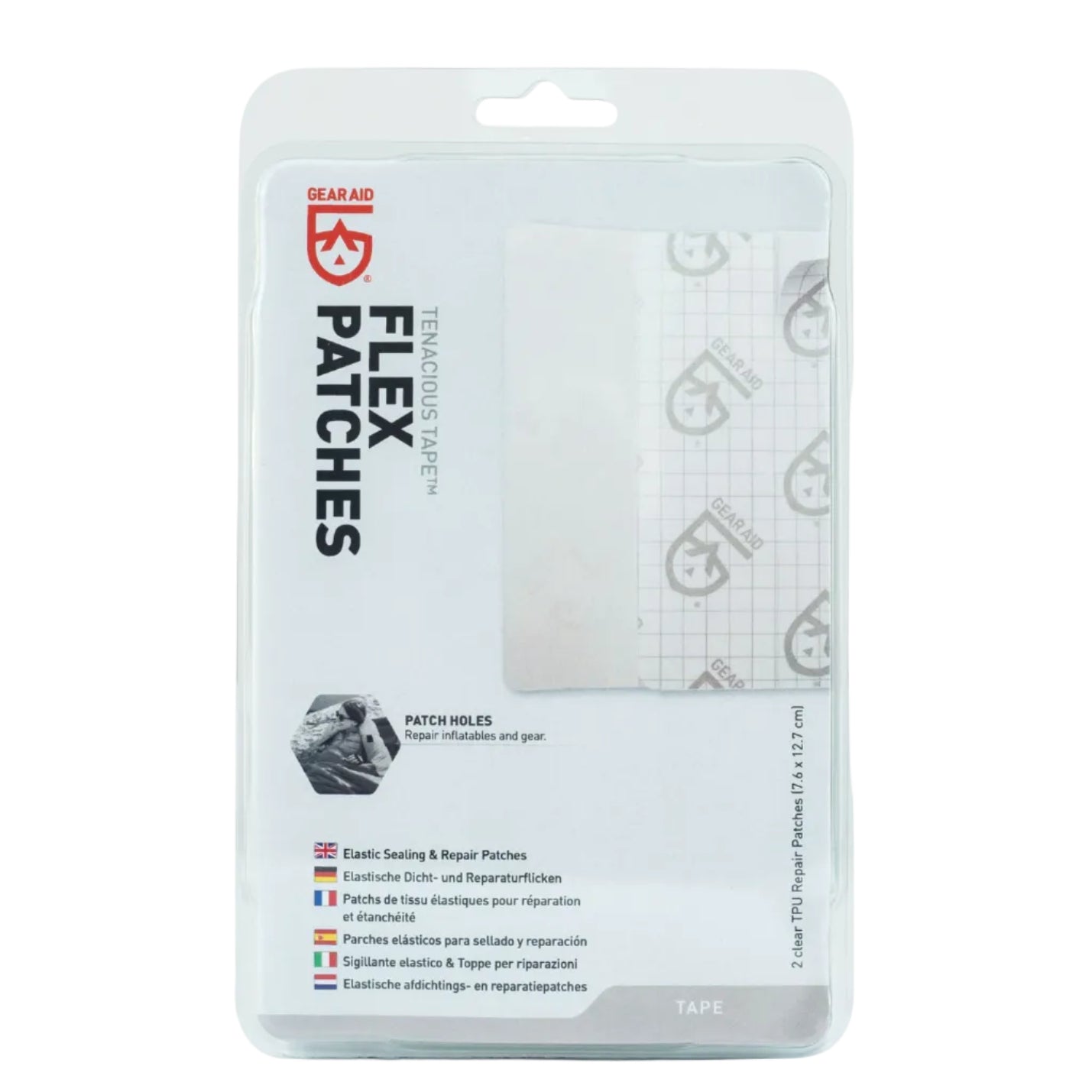 Gear Aid Tenacious Tape Flex Patches – Clear