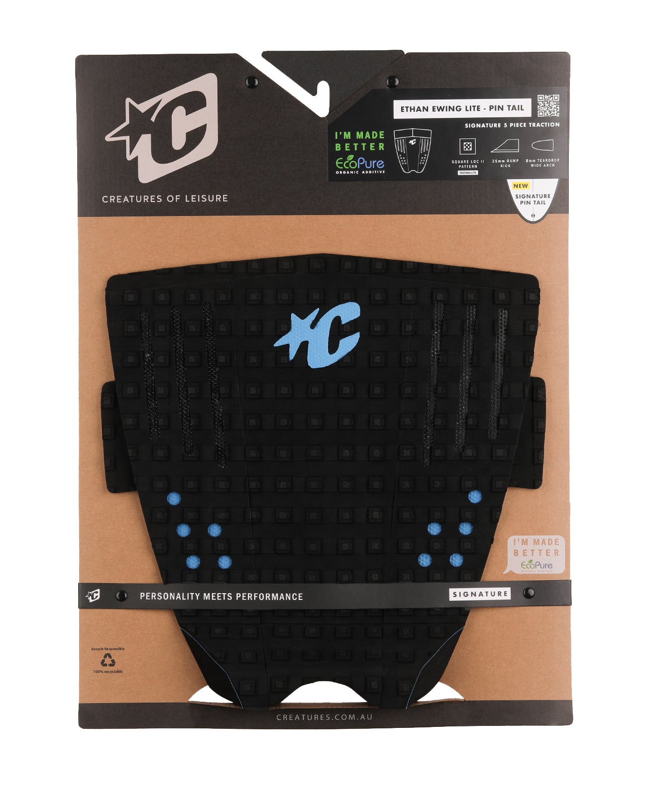Creatures of Leisure Ethan Ewing Lite Pin Tail Signature Traction Pad