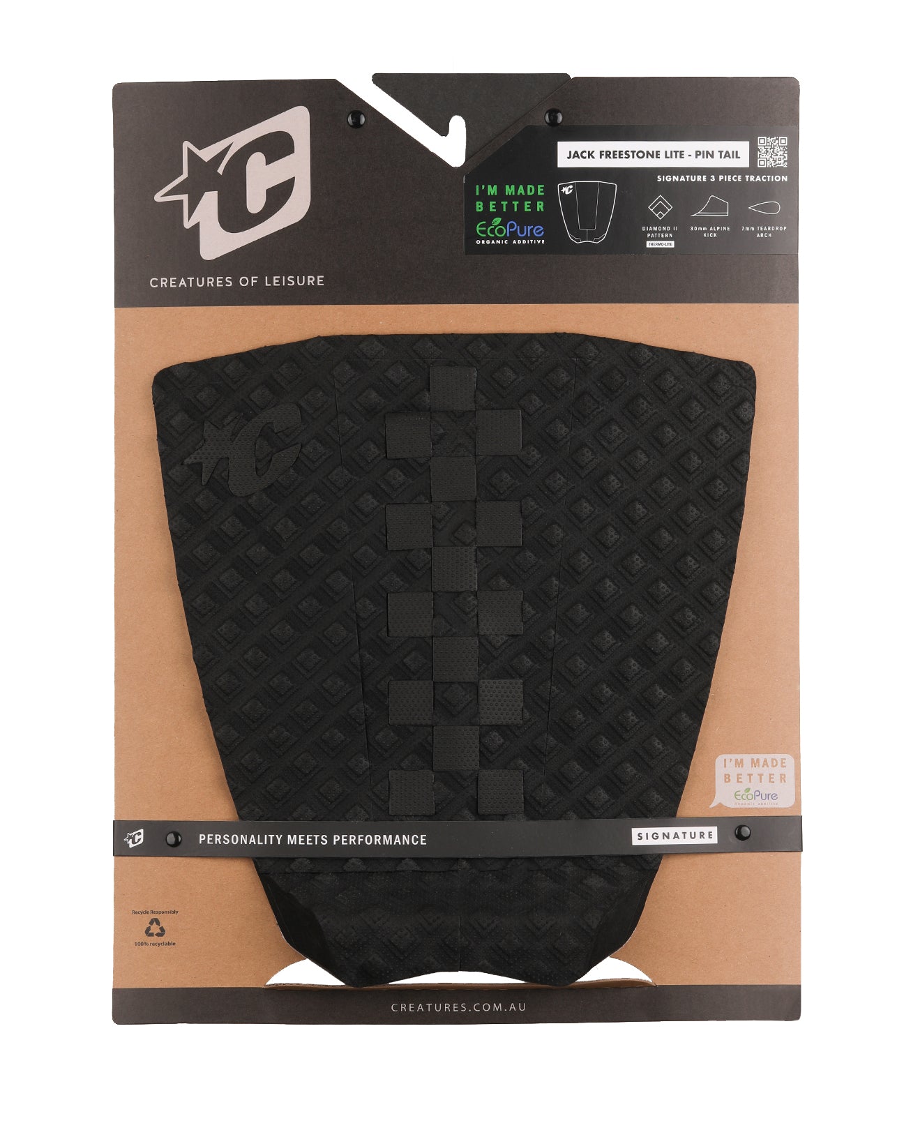 Creatures of Leisure Jack Freestone Lite Pin Tail Signature Traction Pad