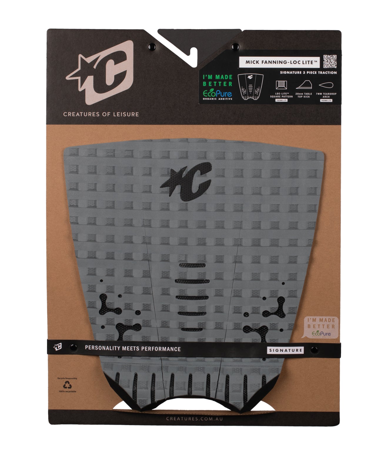 Creatures of Leisure Mick Fanning LOC-LITE Signature Traction Pad