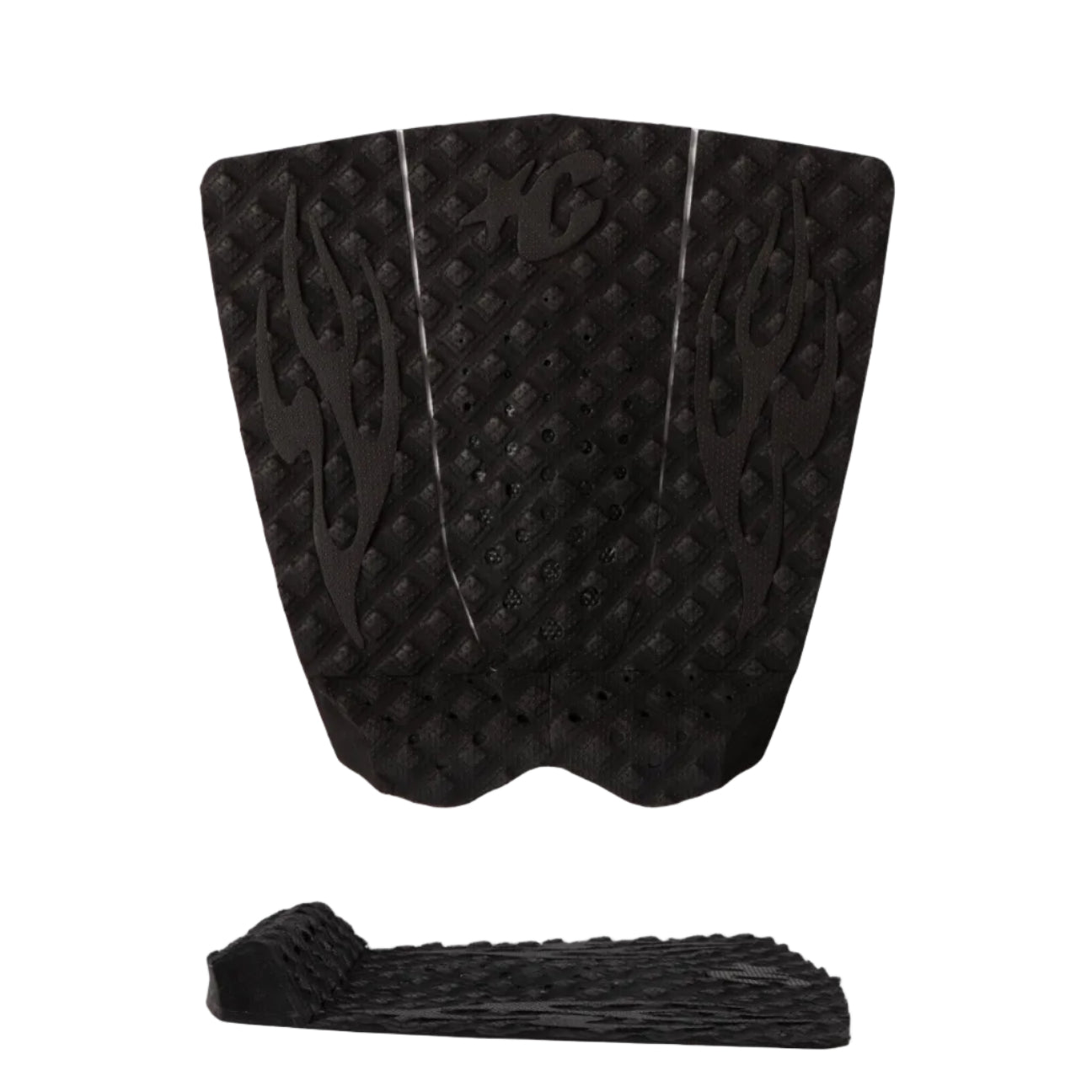 Creatures of Leisure Grom Griffin Colapinto Lite Signature Surfboard Tail Pad - Black Out Flames