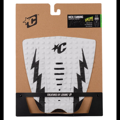 Creatures of Leisure Grom Mick Eugene Fanning Lite Signature Tail Pad - White Black