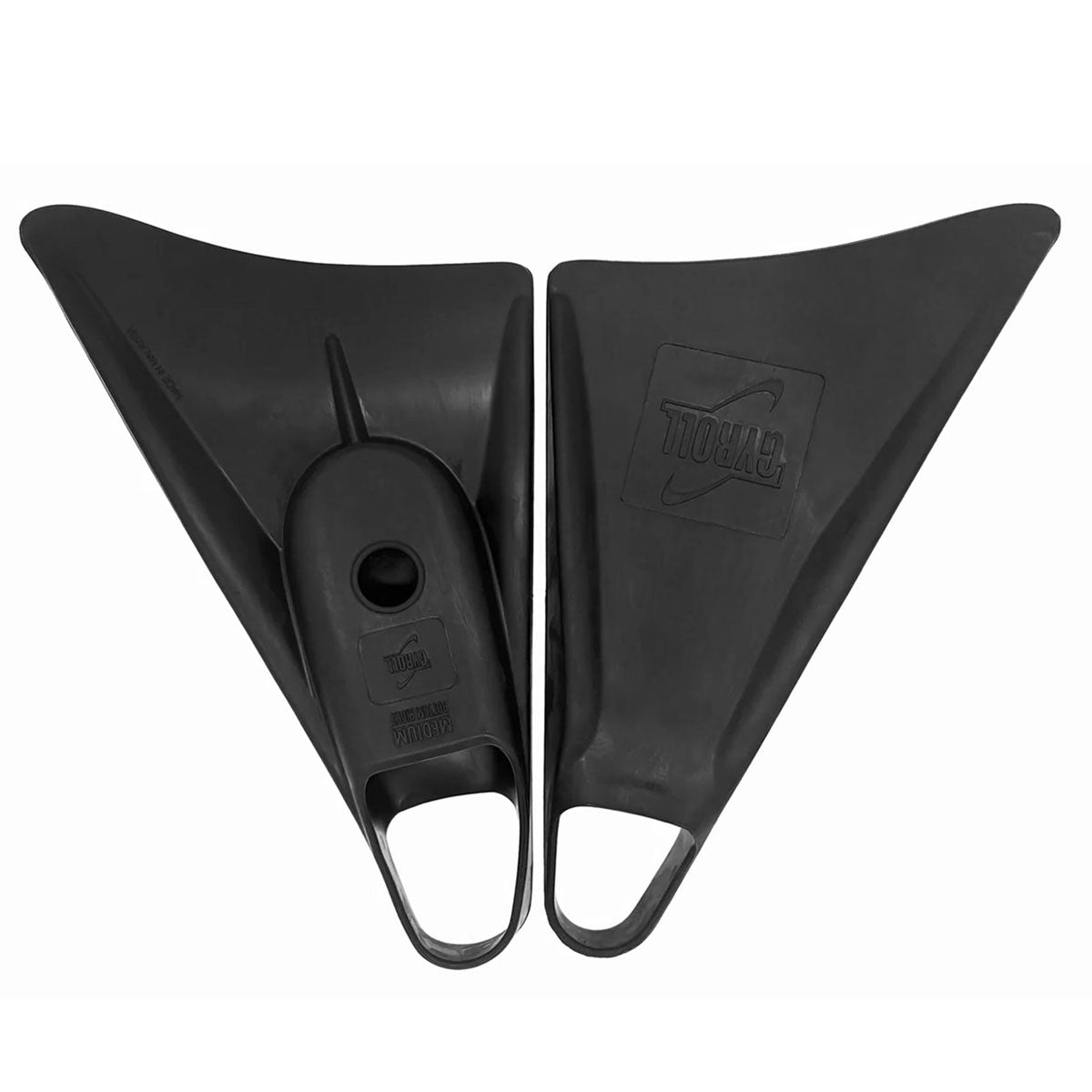 Science Gyroll Swim Fins in Black