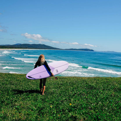 Ocean and Earth Happy Hour 7'6" Epoxy Softboard - Violet