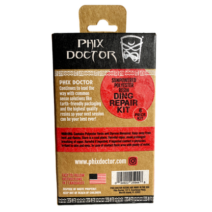 Phix Doctor Sun Powered Polyester Surfboard Repair Kit