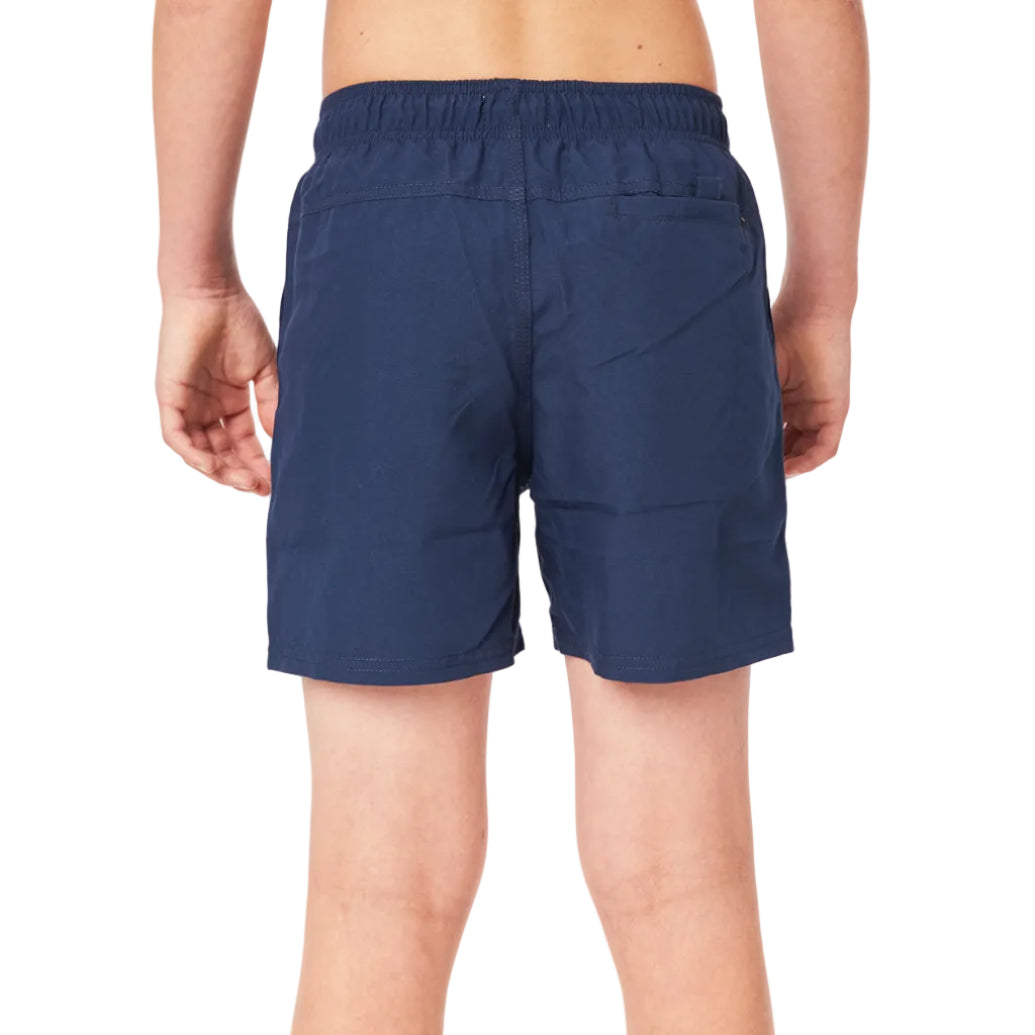 Rip Curl Offset Volley Boys Boardshorts - Navy