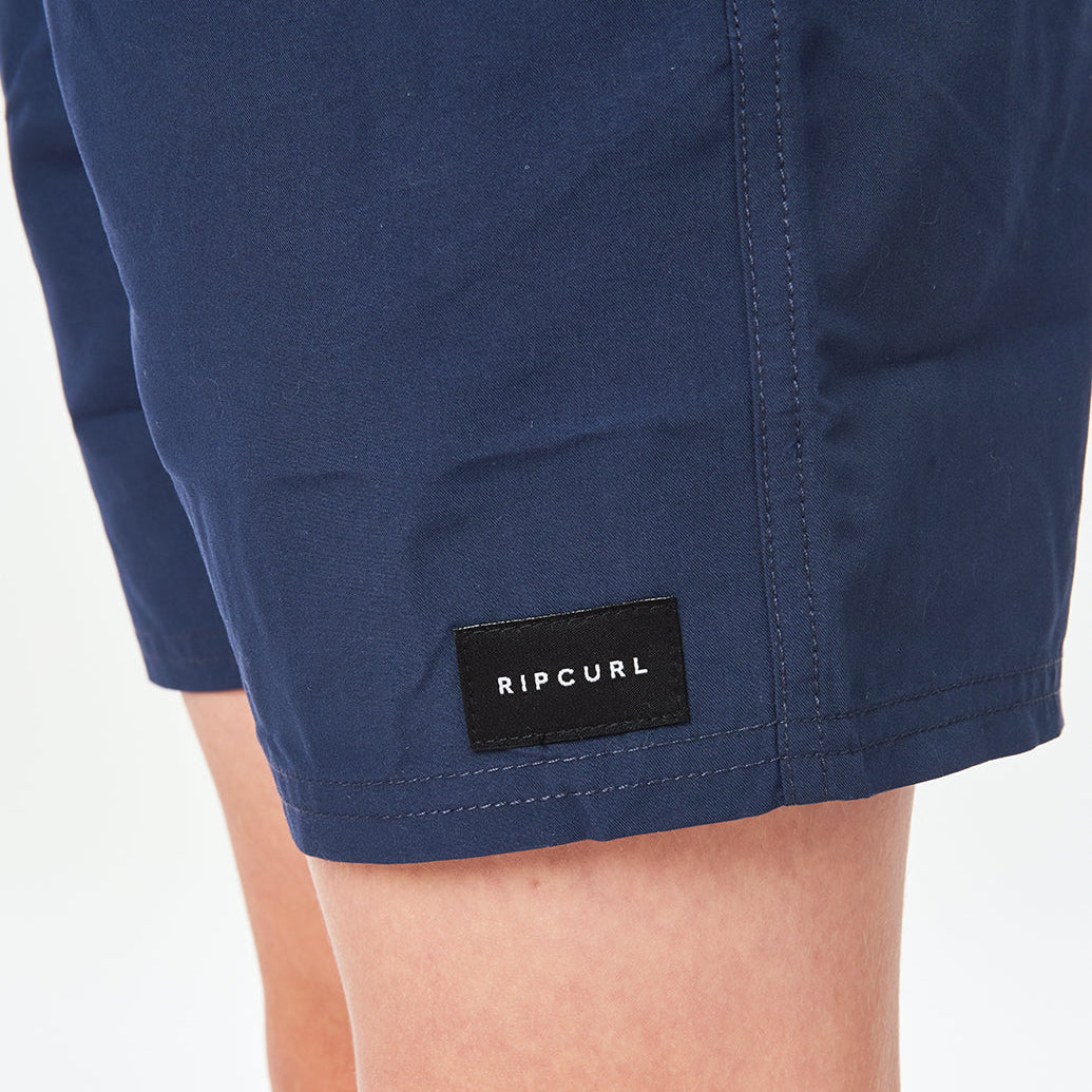 Rip Curl Offset Volley Boys Boardshorts - Navy